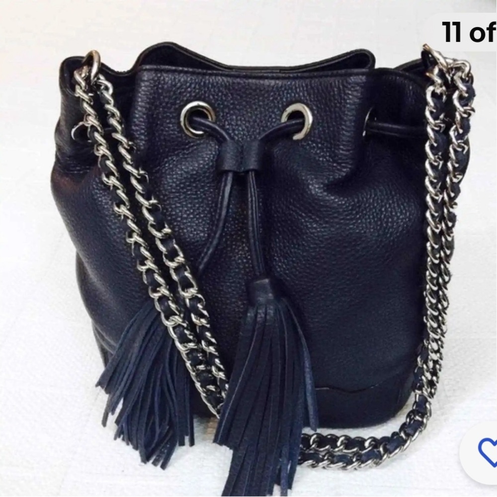Rebecca Minkoff Genuine leather Lexi bucket purse and crossbody